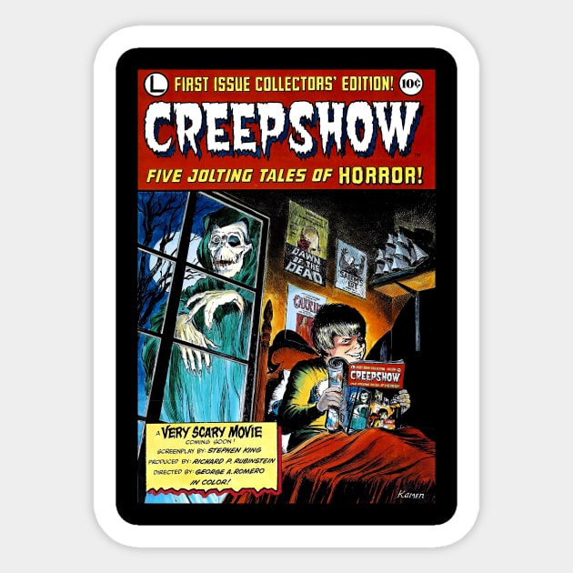 Creepshow Theatrical Poster 02 Sticker by Scum & Villainy